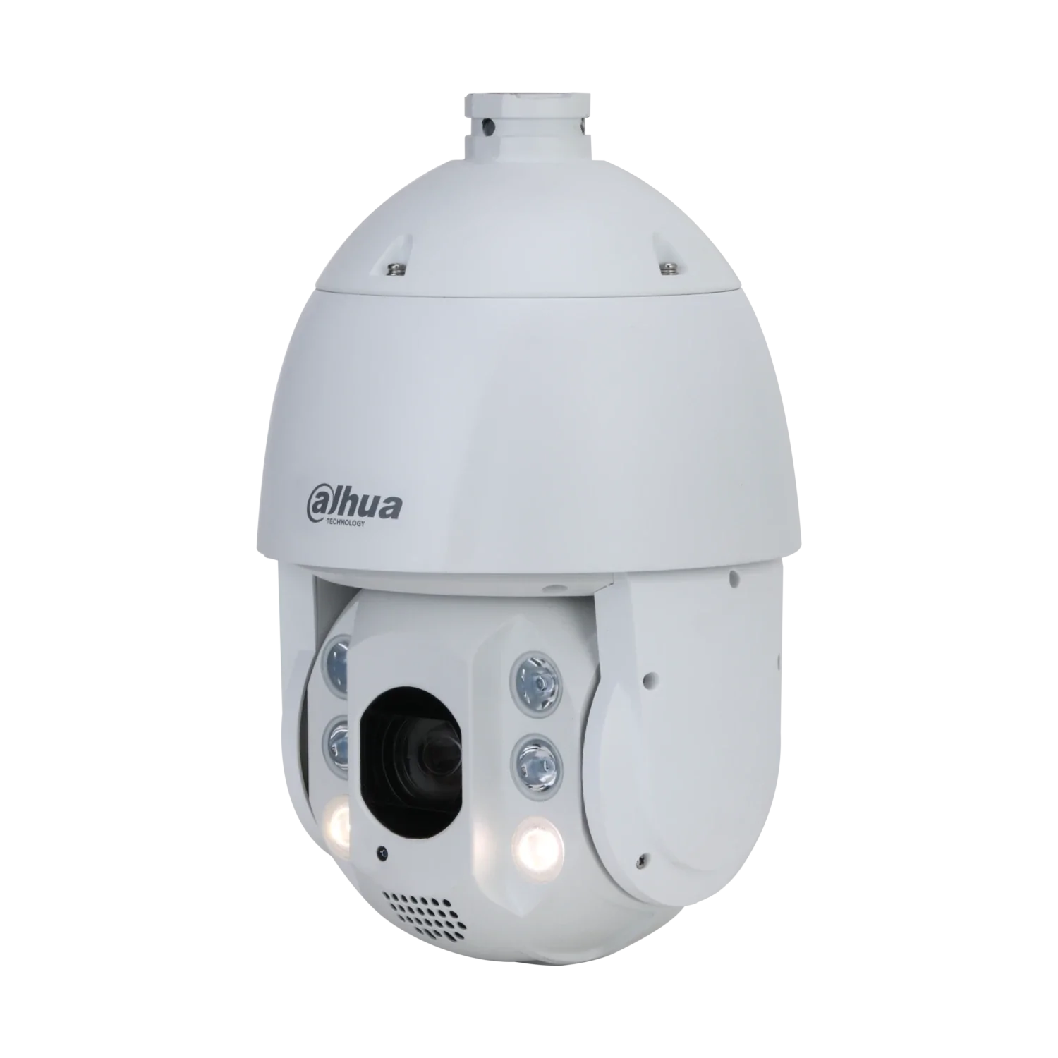 Cámara Dahua IP PTZ 4G 4MP 32X IR150 Alarma acustica y luminosa Audio in/out Slot MicroSD Starlight
