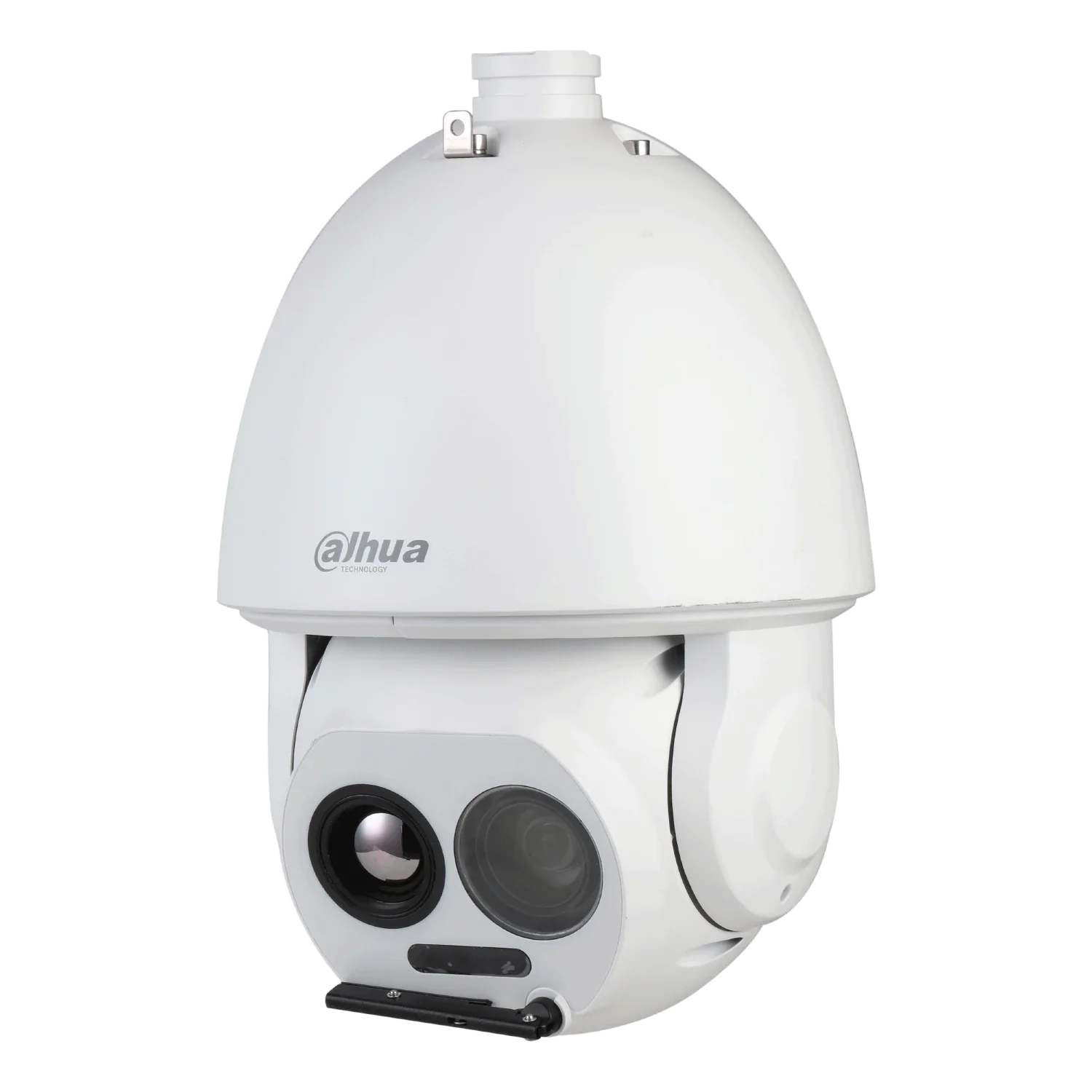 Cámara Dahua IP Termal 13mm + PTZ optico 45X 4MP IR100m Alarma 7/2 Audio in/out Slot MicroSD IP66