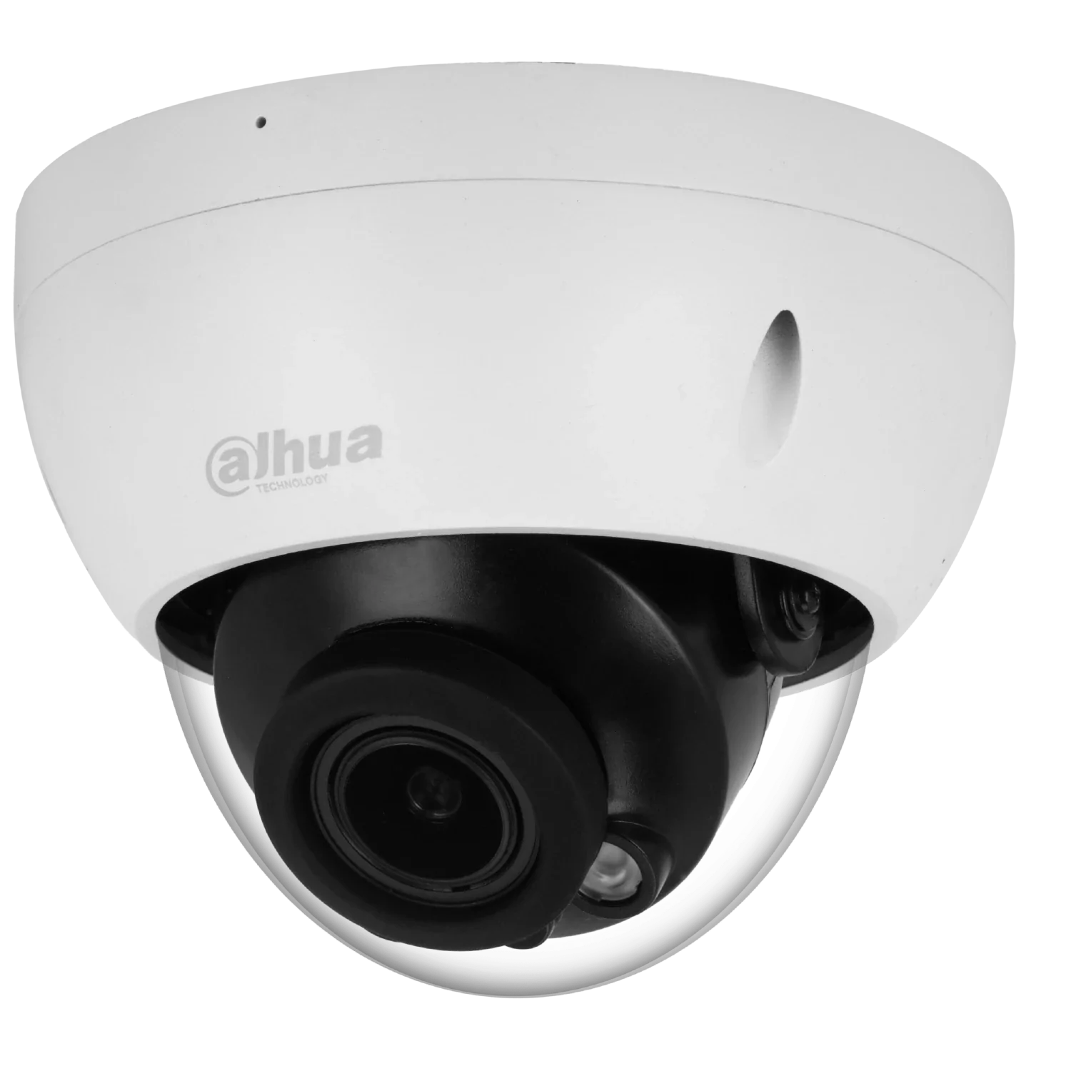Cámara Dahua IP domo WizSense 2MP 2.7-13.5mm Motor IR40 PoE Audio in/out IP67 IK10 Soporta MicroSD