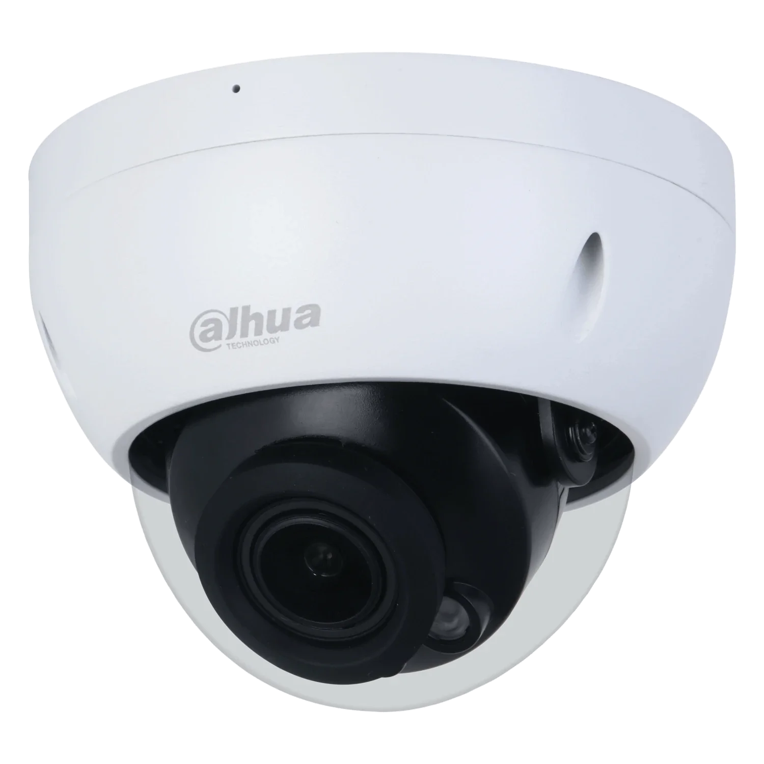 Cámara Dahua IP domo WizSense 4MP 2.7-13.5mm Motor IR40 PoE IP67 IK10 Soporta MicroSD