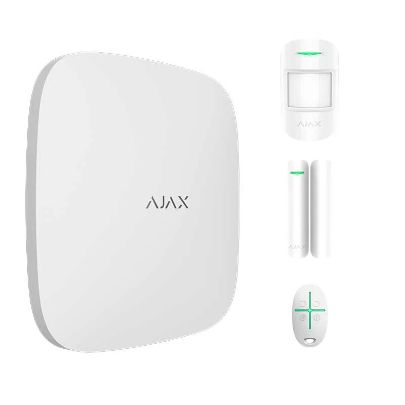 KIT 1 AJAX HUB IP-4G MOTION PROTEC-MAGNETICO-PANICO