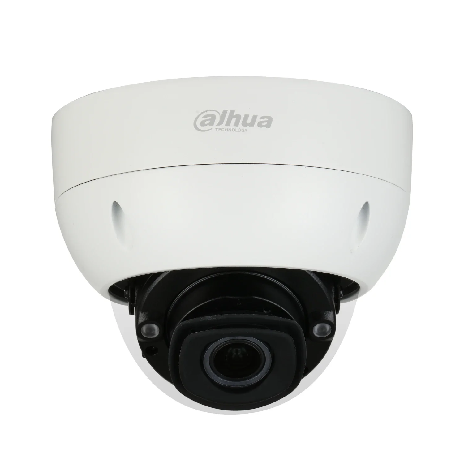 Cámara Dahua IP domo con inteligencia artificial avanzada deteccion facial 4MP a 60fps 2.7-12mm motor IR40 PoE IP67 IK10 dual power