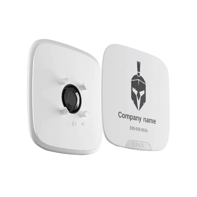 SIRENA EXTERIOR TAPA BRANDPLATE APARTE 24152BLANCO