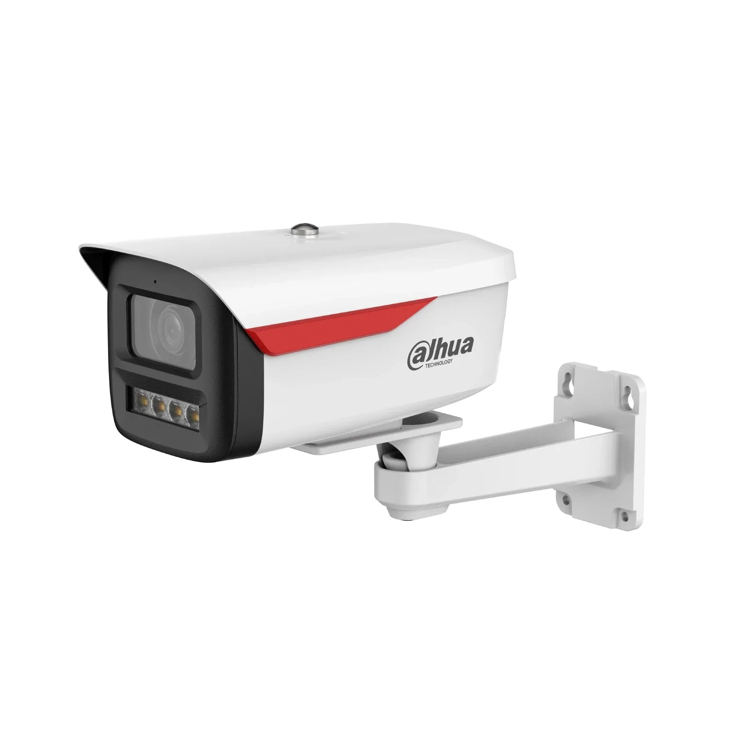 Cámara Dahua PRO IP bullet WizColor 8MP 3.6mm Led 50m PoE IP67 WDR con mic y bracket