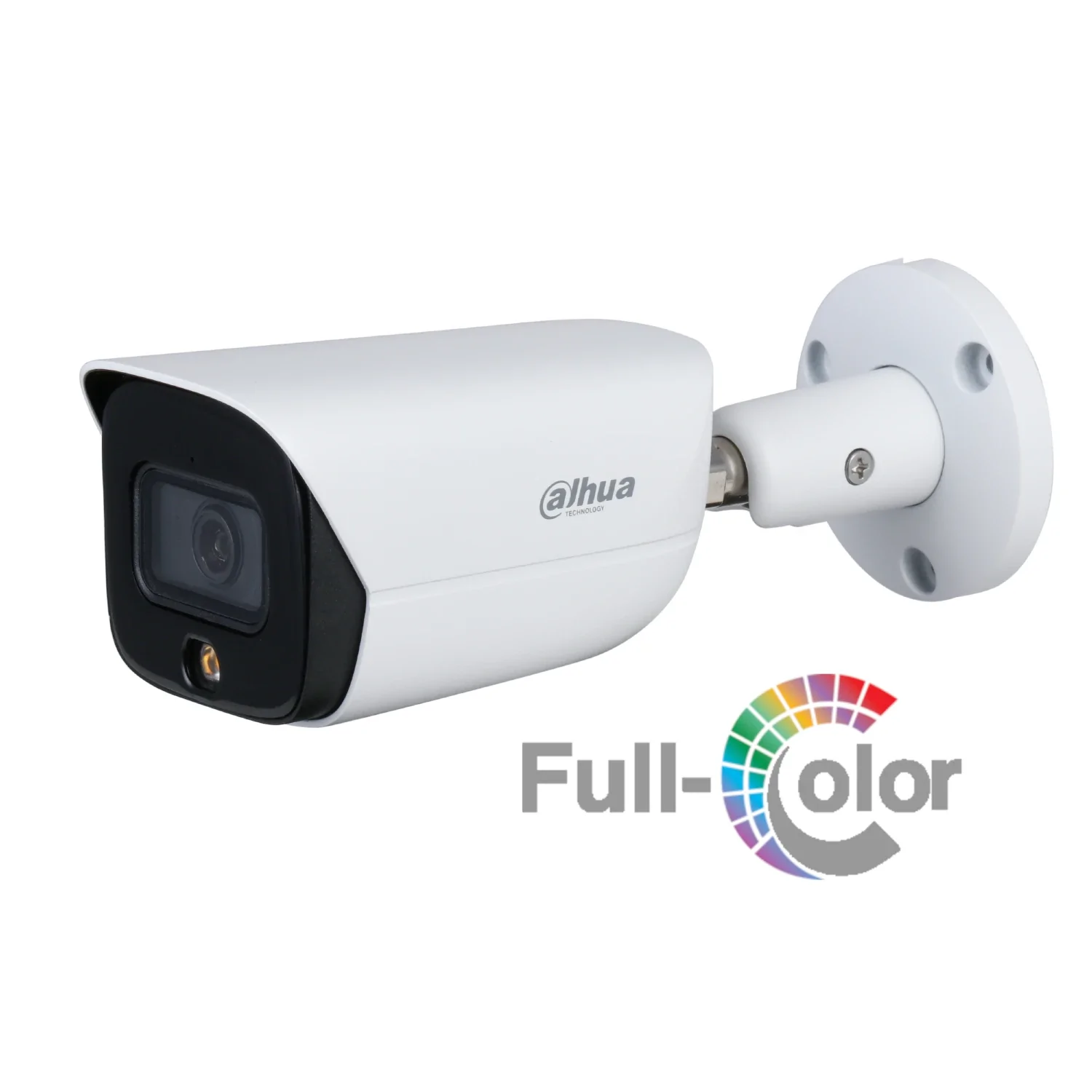 Cámara Dahua IP Bullet Full-Color con inteligencia 4MP 3.6mm LED 30M PoE IP67 Alarma 1/1 Audio 1/1