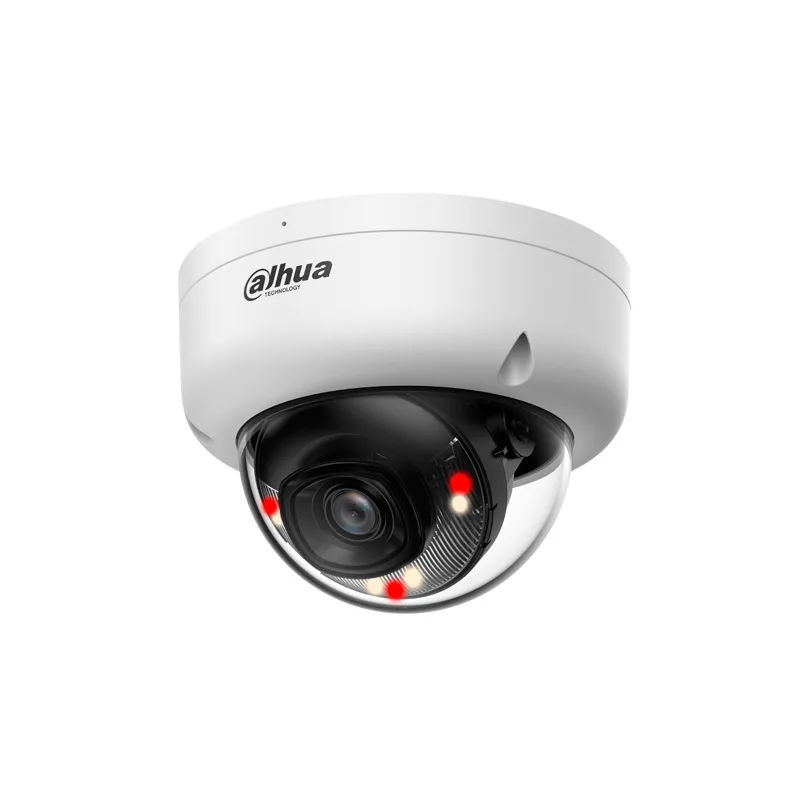 CAMARA IP DOMO 2MP LF 2.8 FC DUAL IR30 IK08 MIC HUMANOS