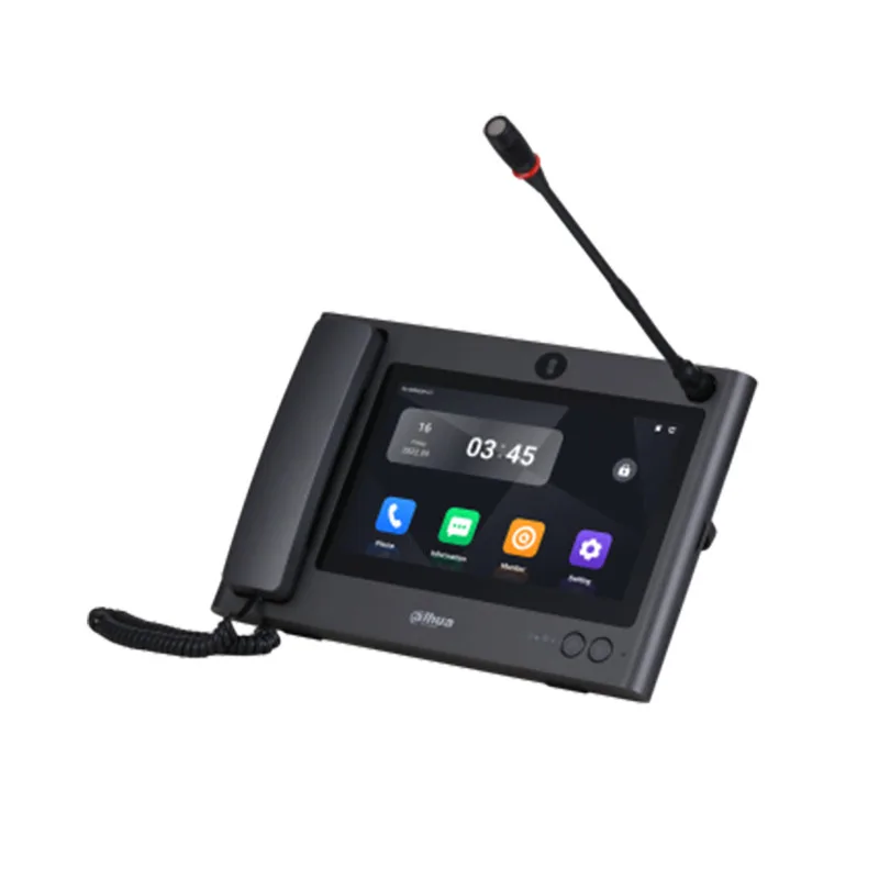 CENTRAL CONSERJERIA IP DAHUA 10 TACTIL CUELLO GANSO