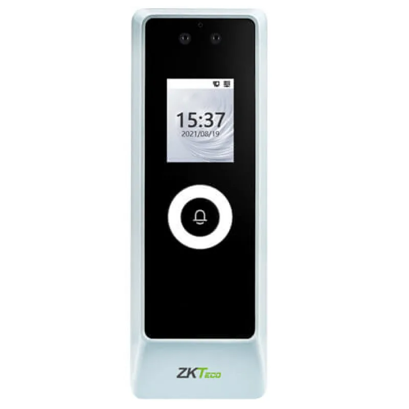 CONTROL ACCESO FACIAL. LUZ VISIBLE. QR. IP66. IK07