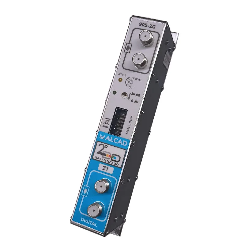 AMPLI. MONOCANAL ADYACENTE UHF. G52 DB CANAL 21