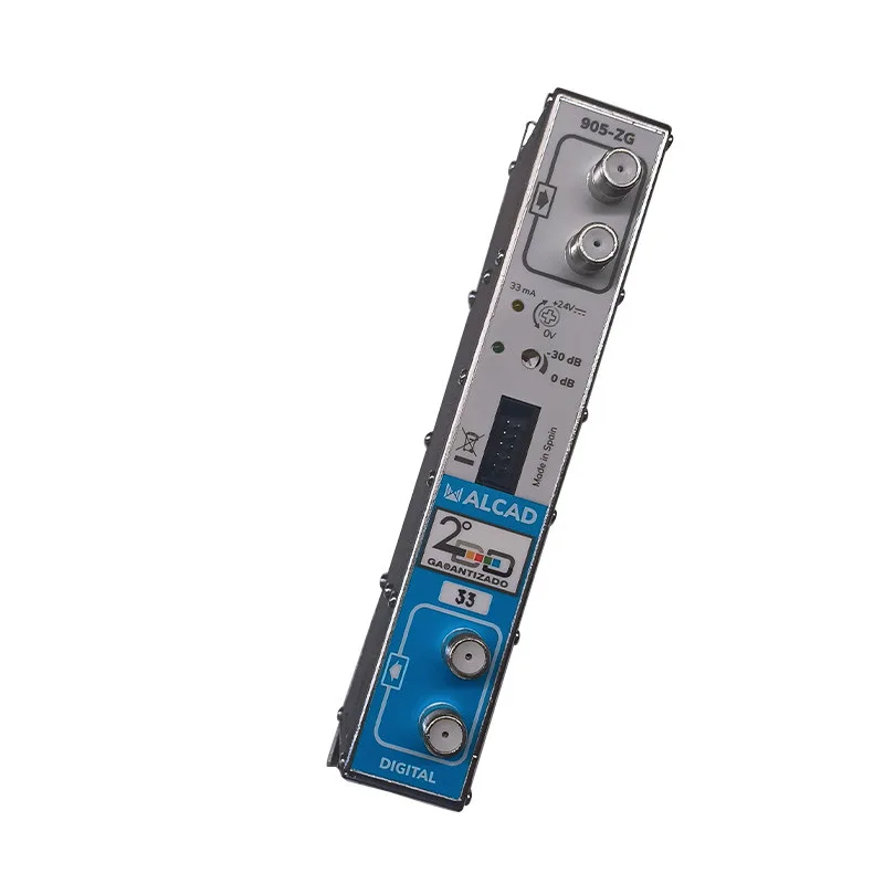 AMPLI. MONOCANAL ADYACENTE UHF. G52 DB CANAL 33