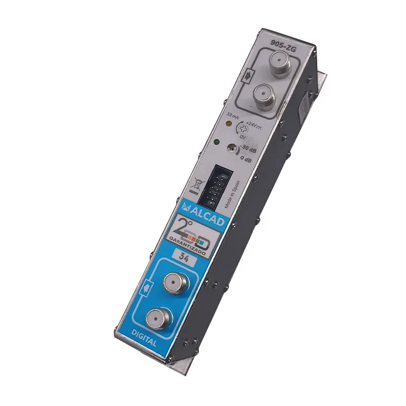 AMPLI. MONOCANAL ADYACENTE UHF. G52 DB CANAL 34