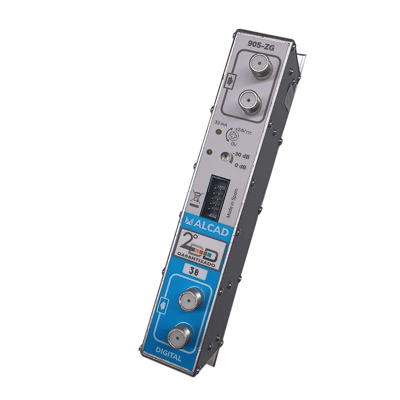 AMPLI. MONOCANAL ADYACENTE UHF. G52 DB CANAL 38