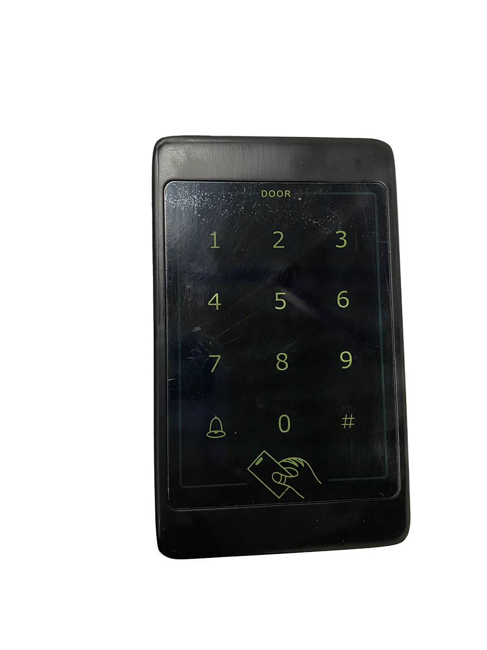 Teclado y lector standalone pantalla touch exterior