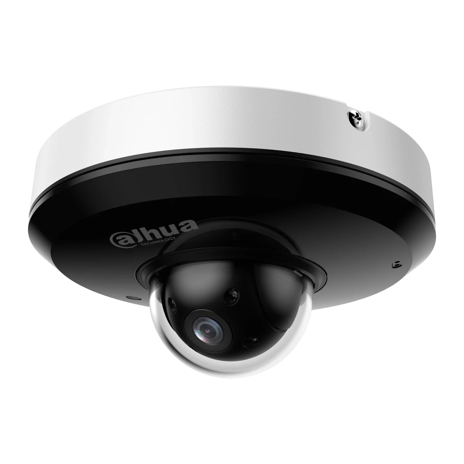 Cámara Dahua IP PTZ WizSense 4MP 4X IR20m Slot MicroSD con mic IP66 IK08