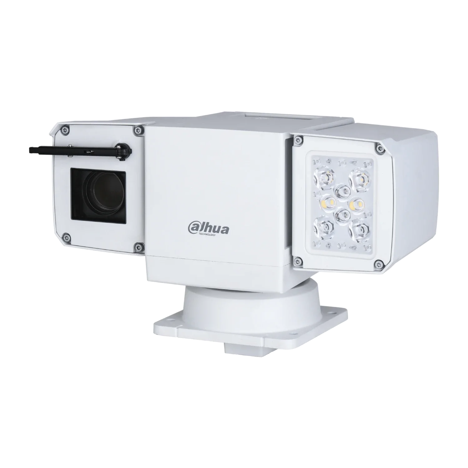 Cámara Dahua IP PTZ Monitoreo de construccion 2MP 25X IR150 LED50 Alarma 2/1 Audio 1/1 Slot MicroSD Starlight